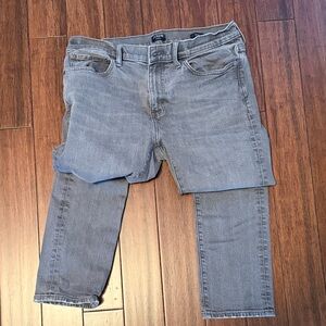 J. Crew Men's Light Gray Slim Jeans